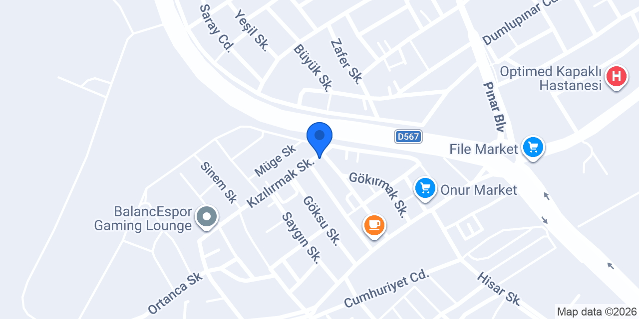 KAPAKLI NOYAN DOĞALGAZ KOMBİ konumu