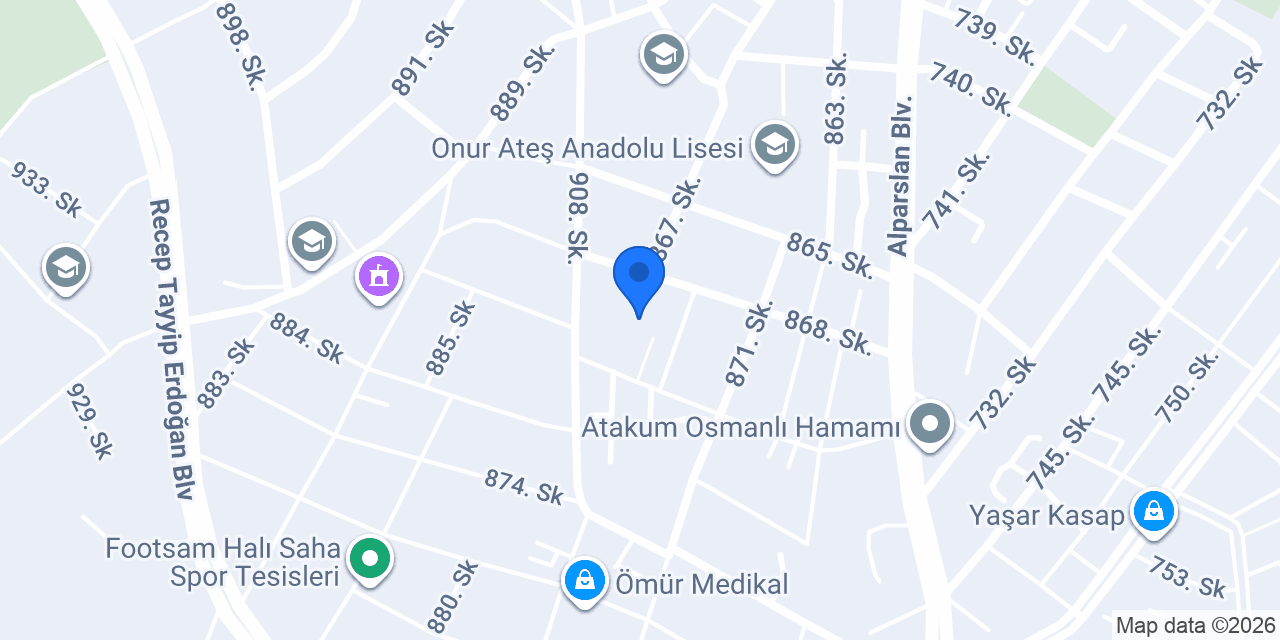 İstiklal Camii konumu