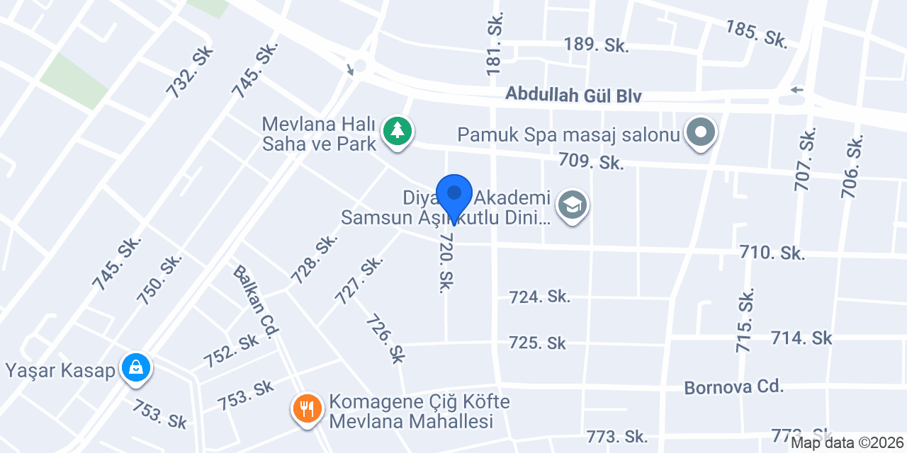 Çakır Metal konumu