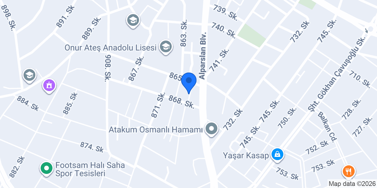 Ata Yapı İnşaat konumu