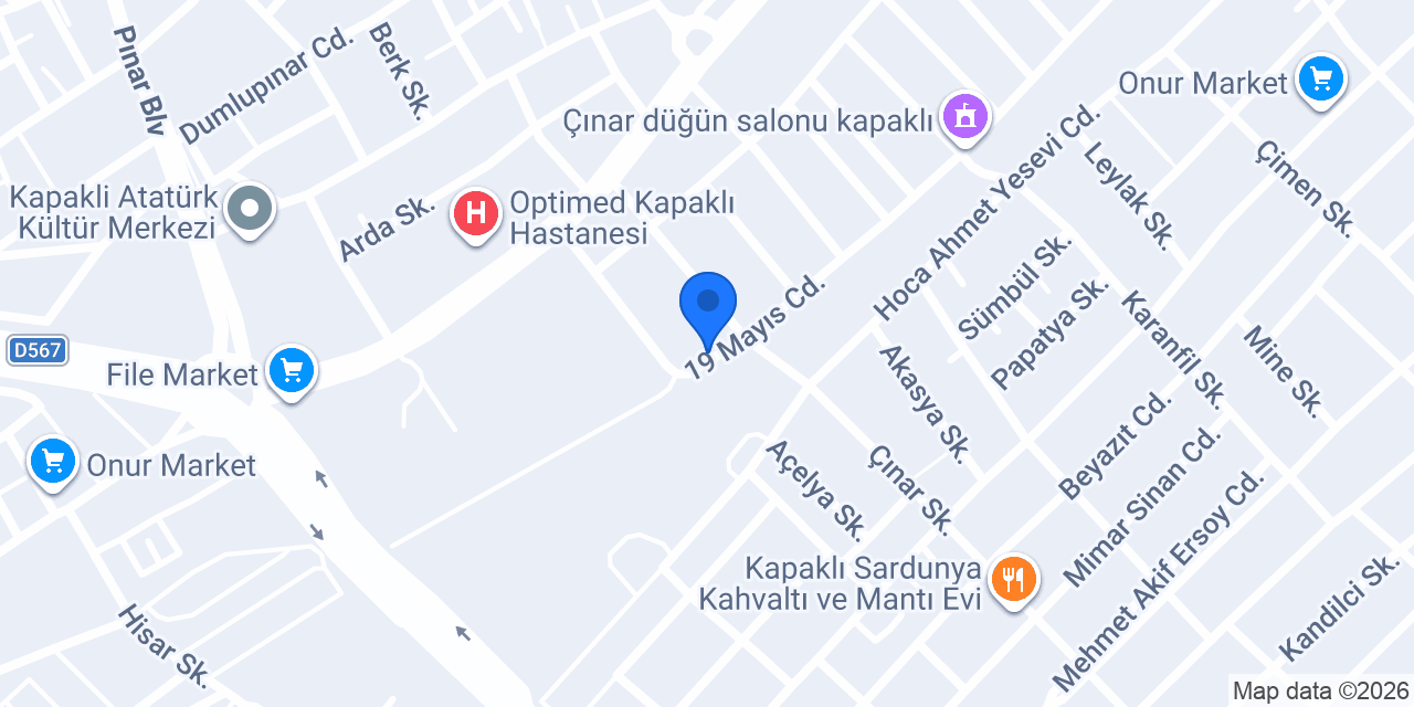 EMEKÇİLER UNLU MAMULLERİ konumu