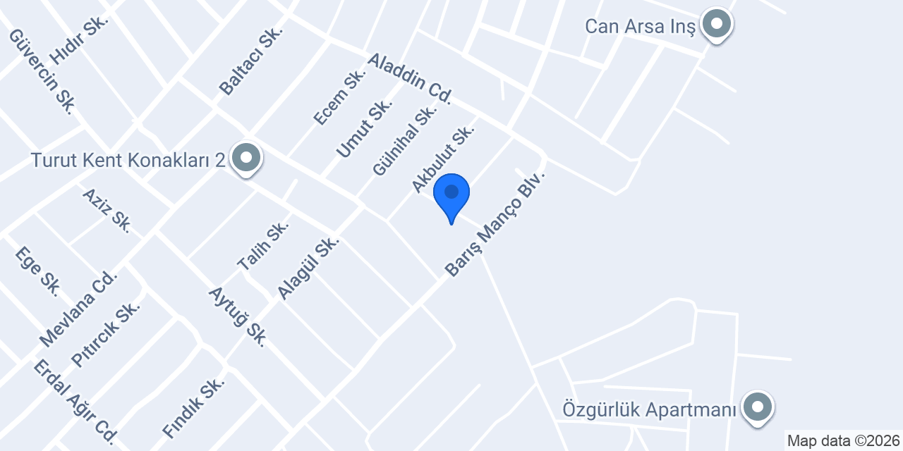 BULVAR ERKEK KUAFÖRÜ konumu
