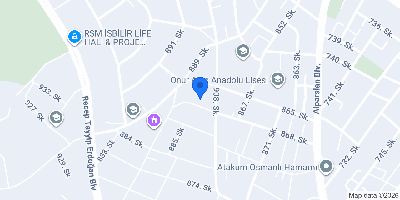 Atakum Barış Elektrik konumu