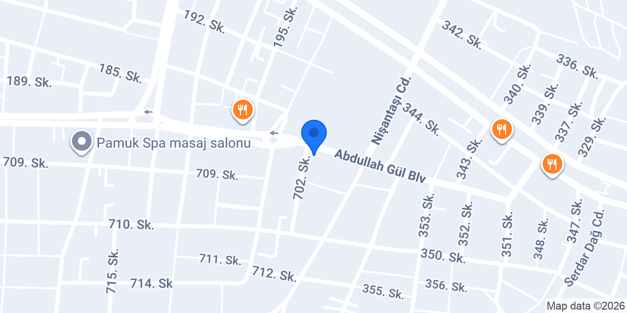 aRMa Mimarlık konumu