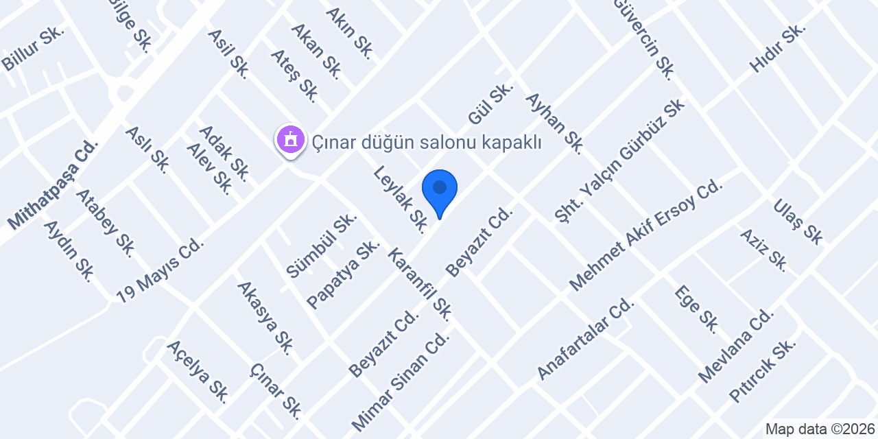 ÖZEK İNŞAAT konumu