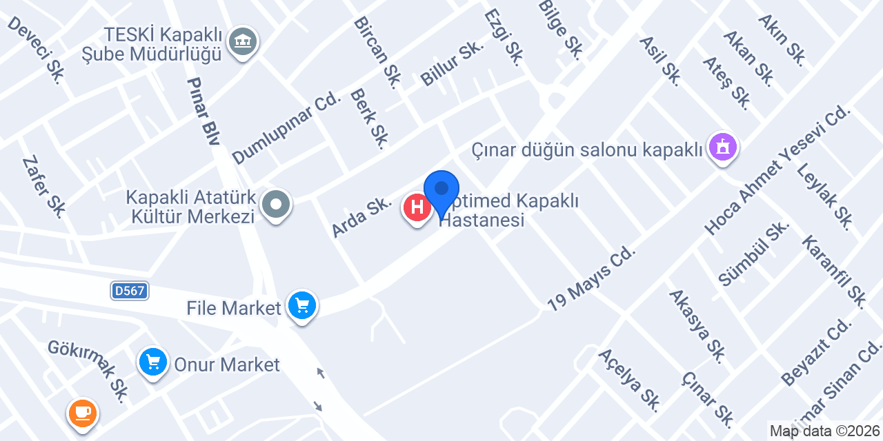 Miray Akbaş Eczanesi konumu