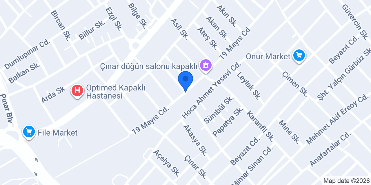 Şeker Kırtasiye konumu