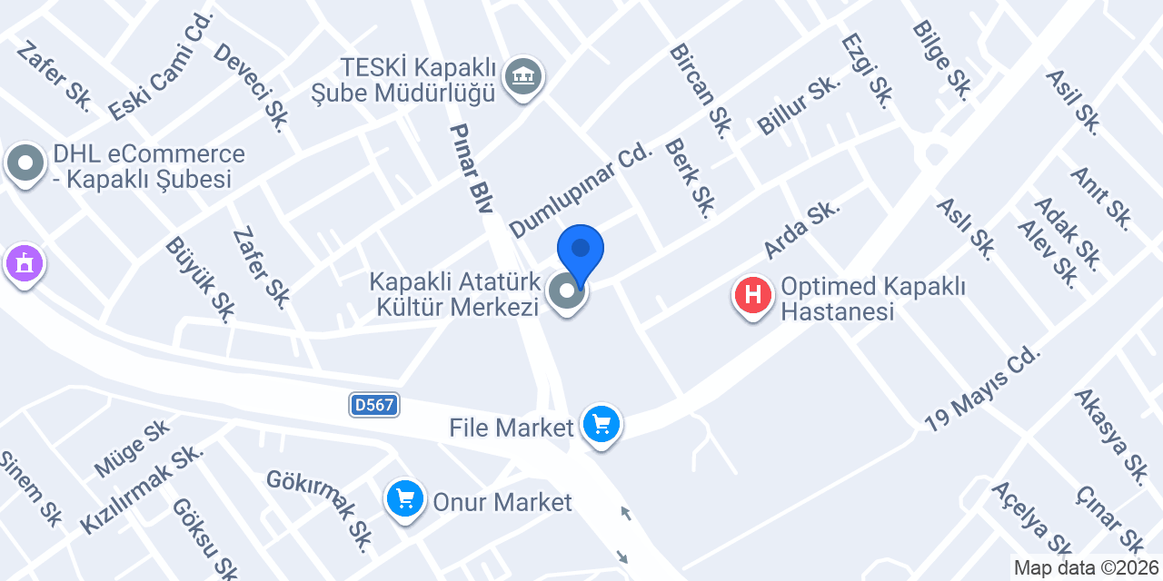 Trakya Emlak Merkezi konumu