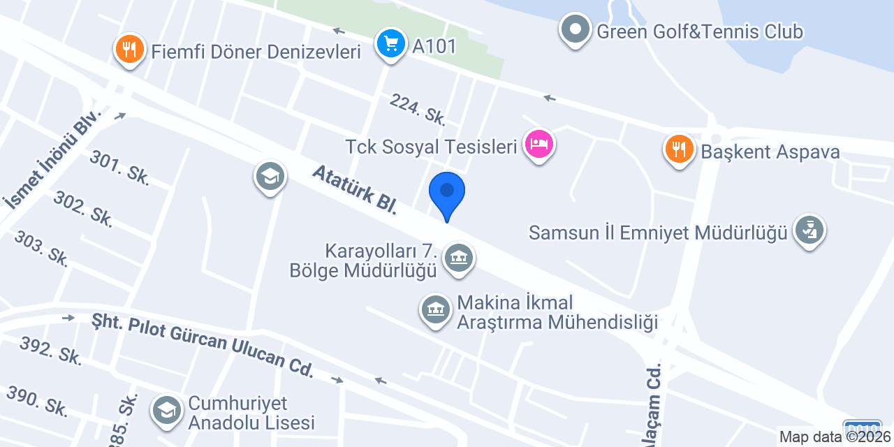 Teves Atakum konumu