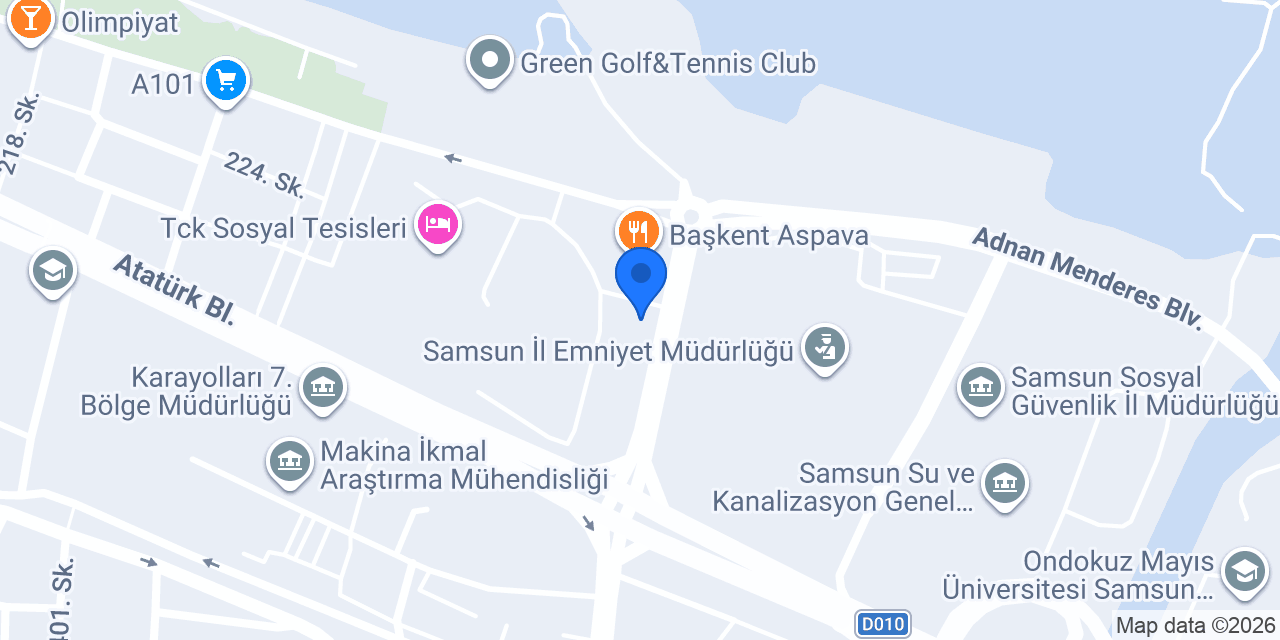 Medikent Otel konumu