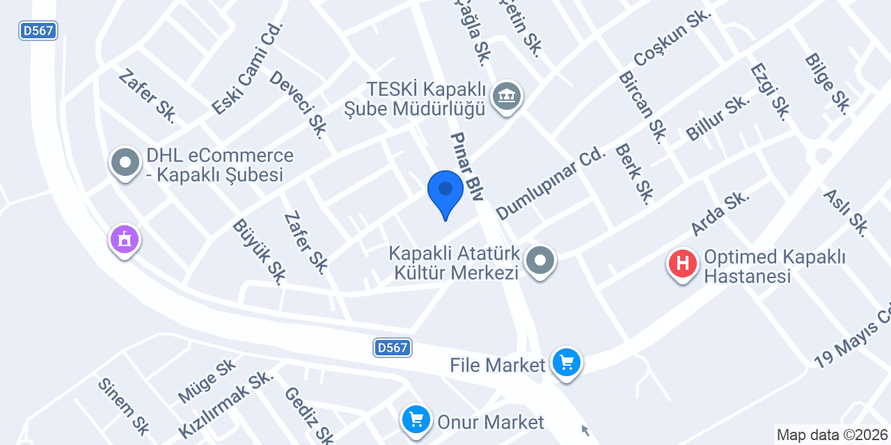 Uygun Otel konumu