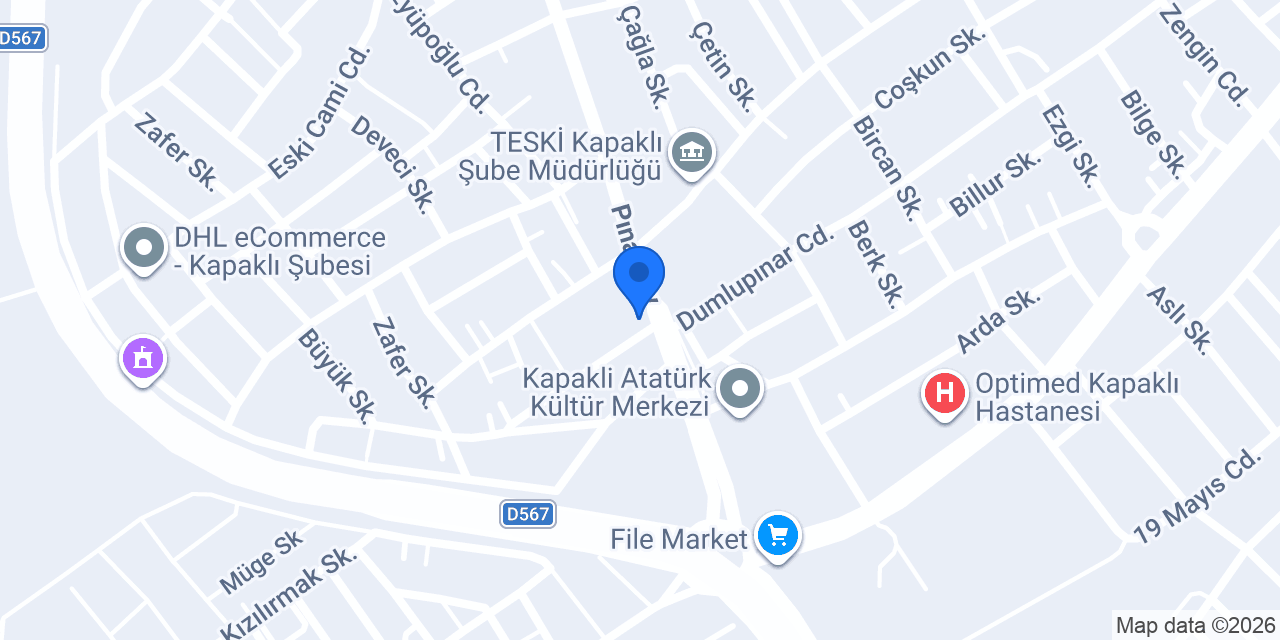 Kapaklı Gazetesi konumu