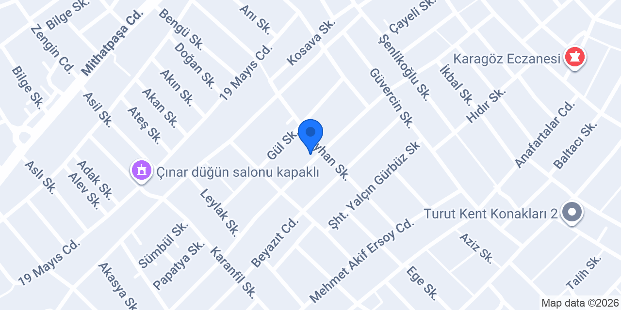 Arsamiea Çiğköfte kapaklı konumu