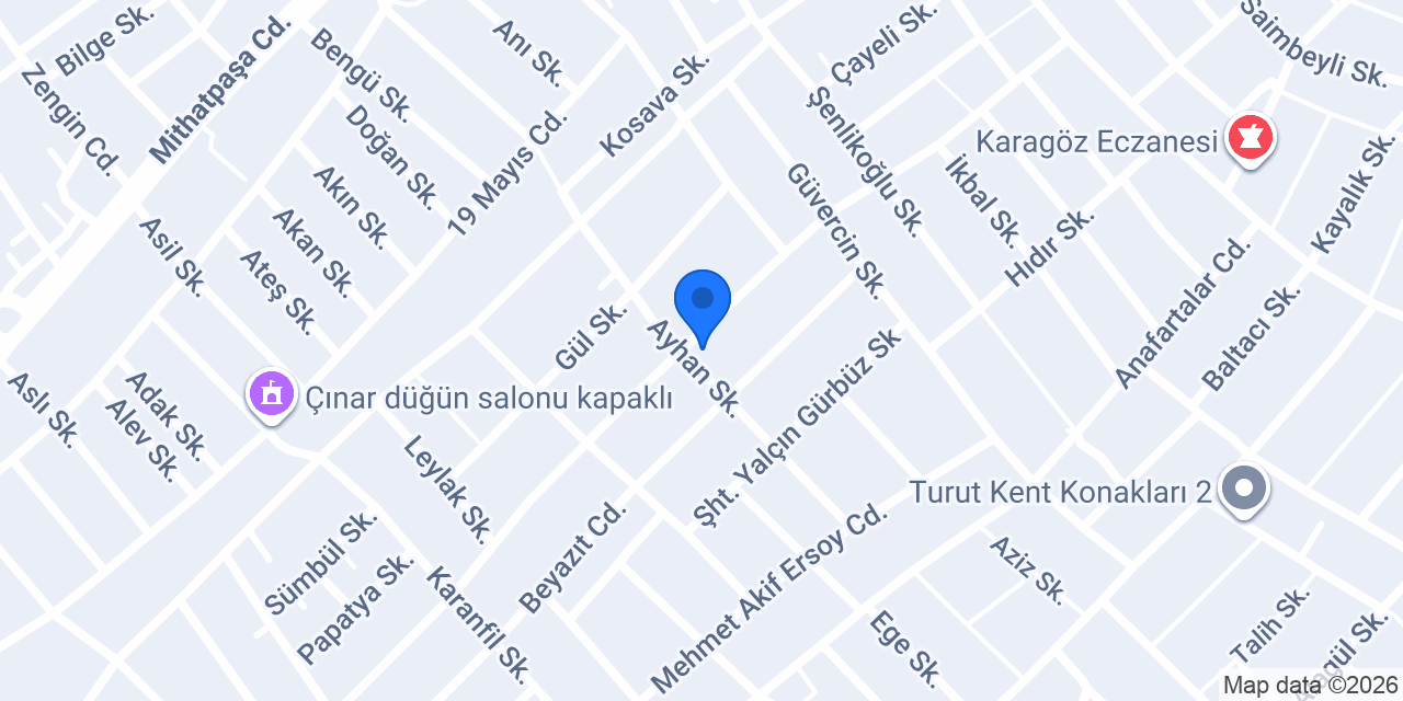 ARMİNA MOBİLYA konumu