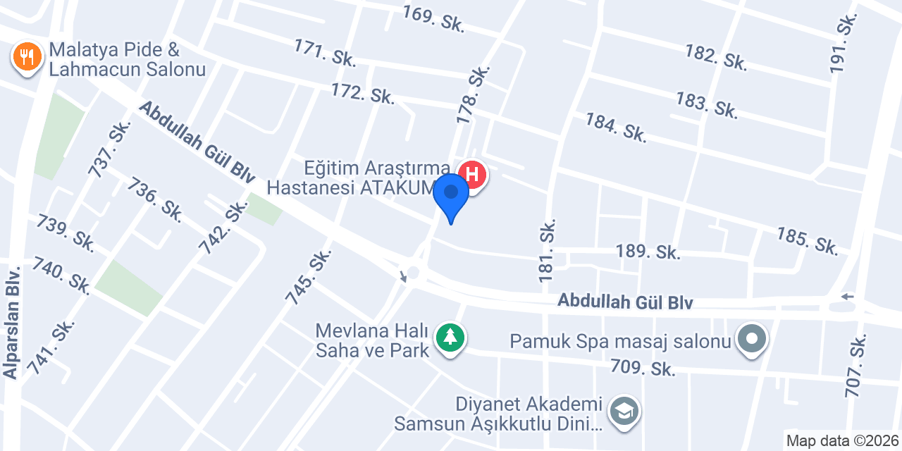 BARTU ECZANESİ konumu