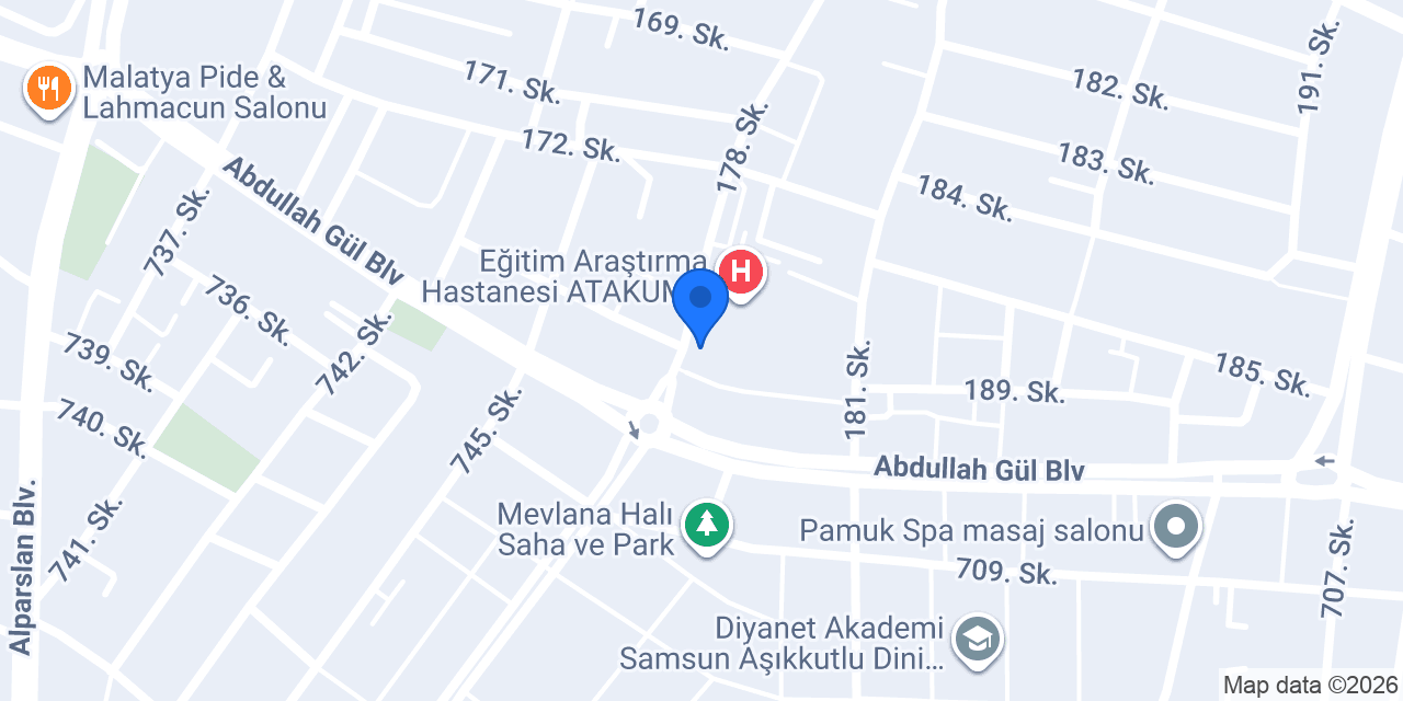 Şehir eczanesi konumu