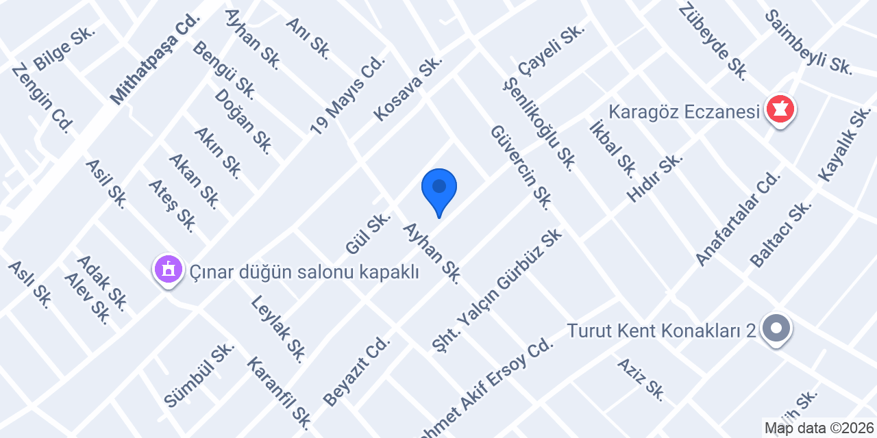 Ay Emlak İnşaat SADULLAH YILMAZ konumu