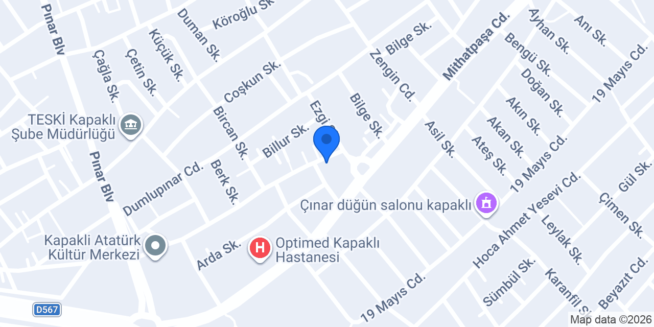Modern Tesisat Görüntüleme konumu
