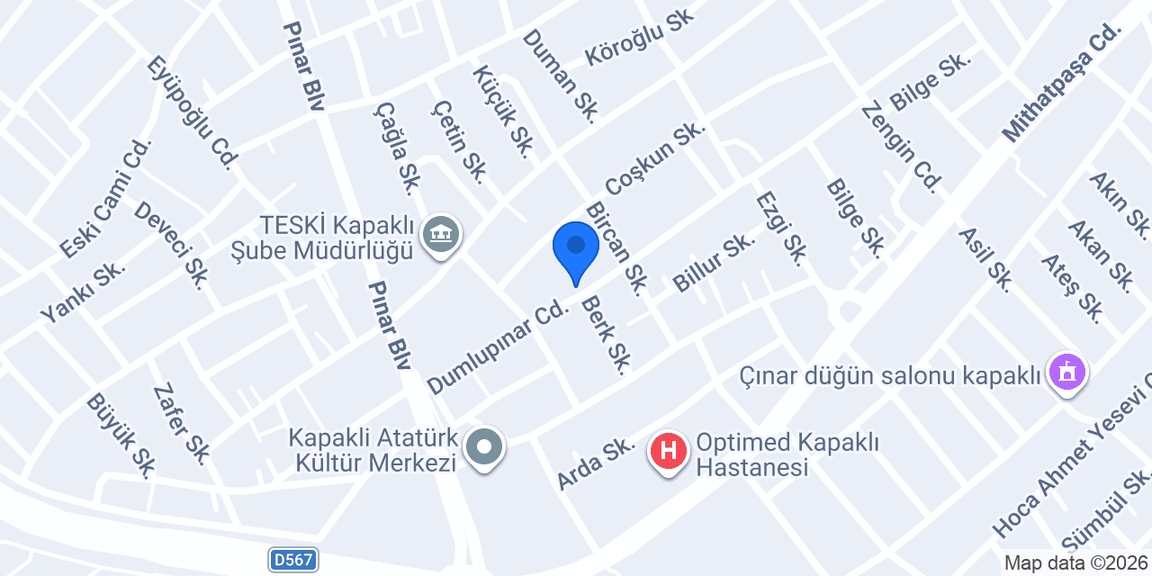 Batıbey Tekel Shop konumu