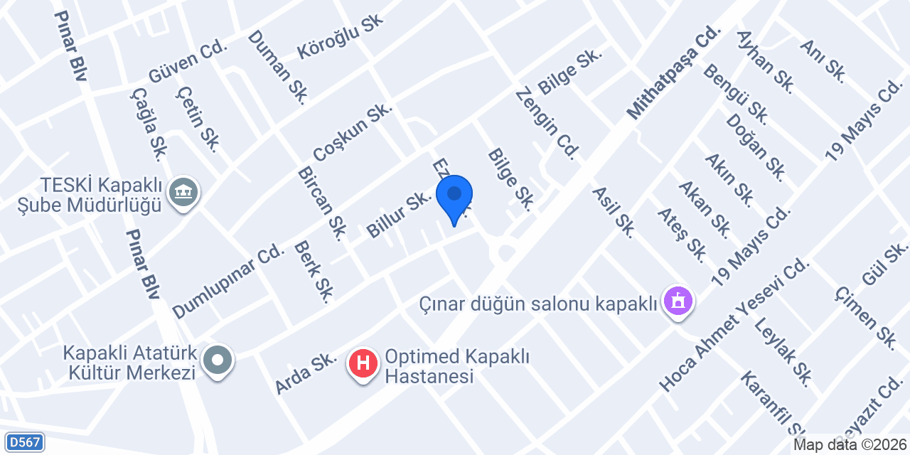 Köybaşı İnşaat konumu