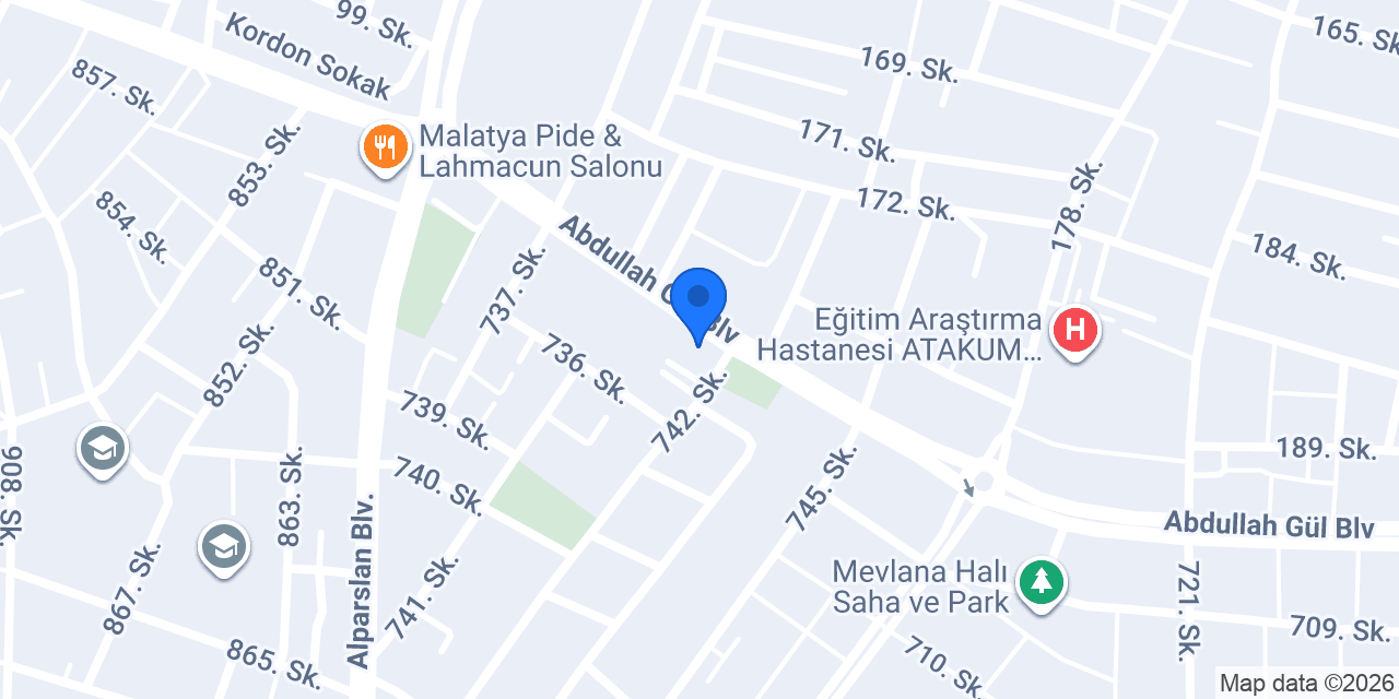 Güzelkaya Market konumu