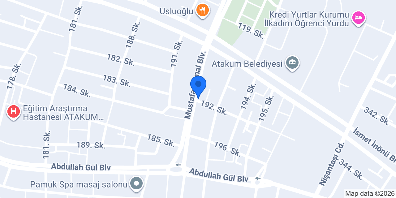 Uzm. Dt. Seren Beykoz konumu