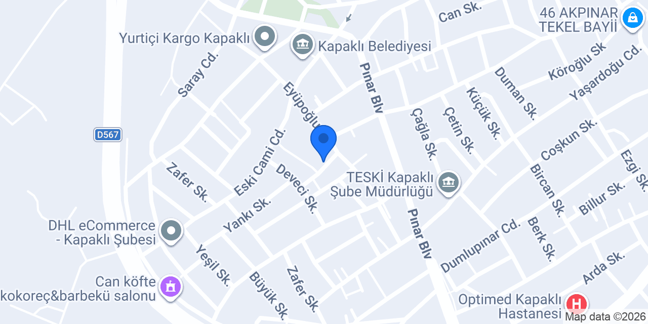 EcuJust Tekirdağ/Kapaklı ChipTuning konumu