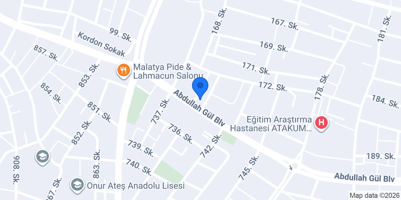Dt. Elifsu Akın konumu