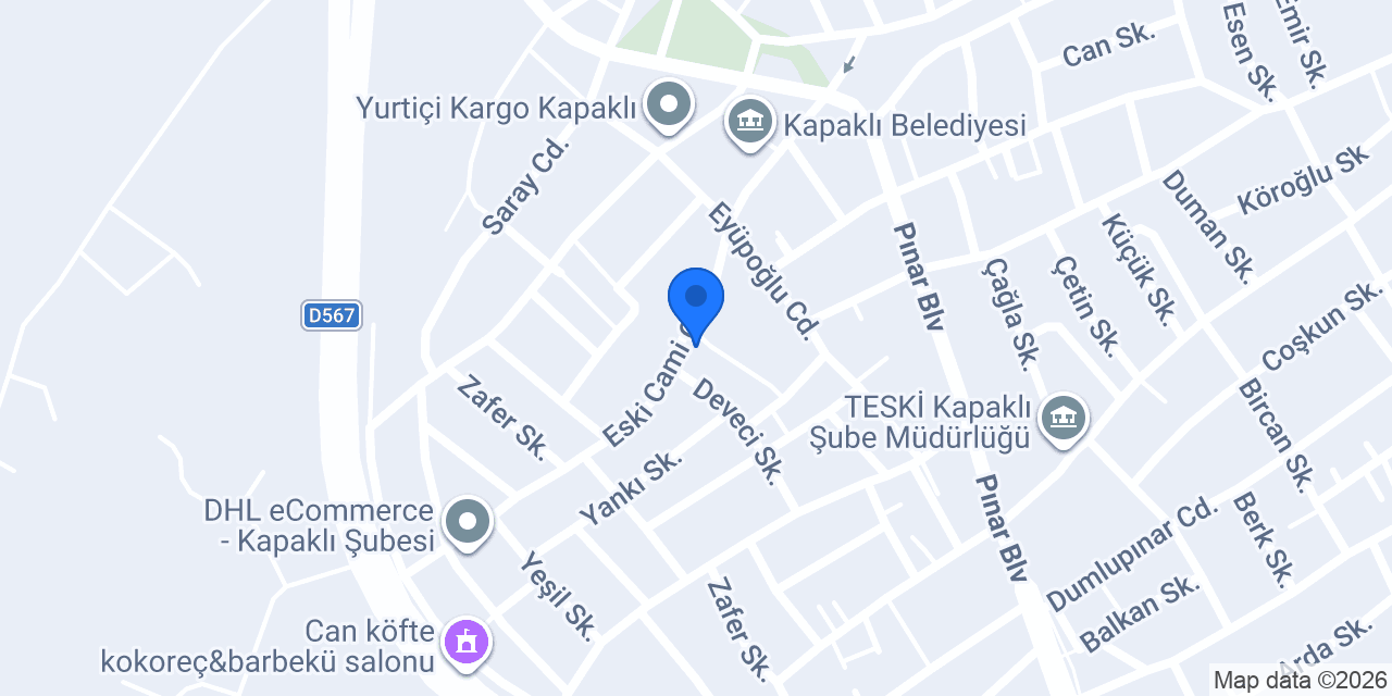 Çalkın Emlak konumu