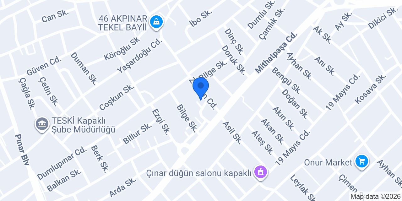 Has Konya Etliekmek konumu