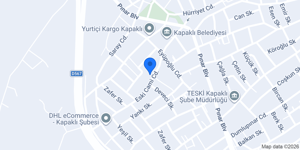Akgül Cımbız Tekstil konumu