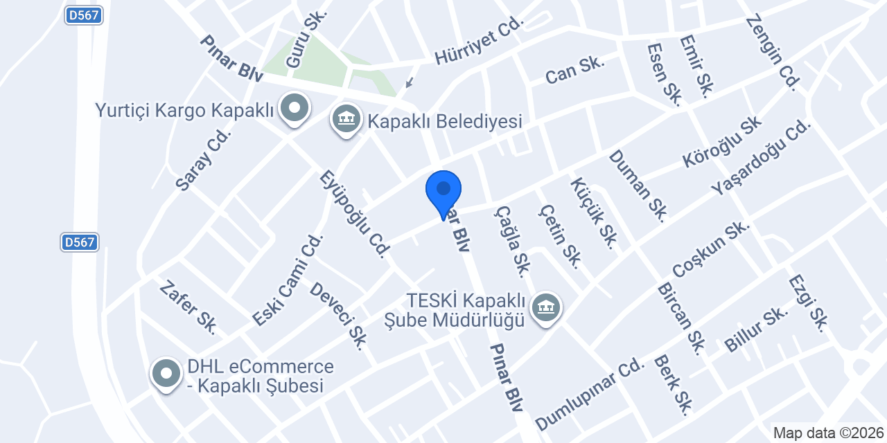 Pratik Oto Anahtar ÇİLİNGİR konumu