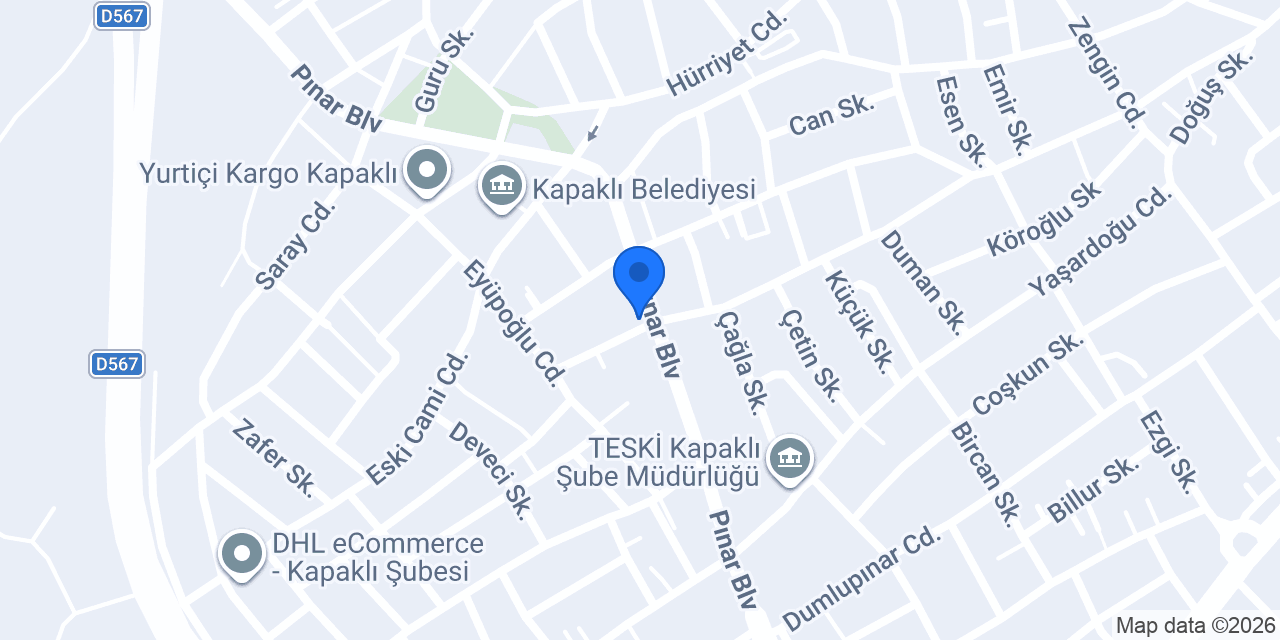 ÇATAL DÜRÜM konumu