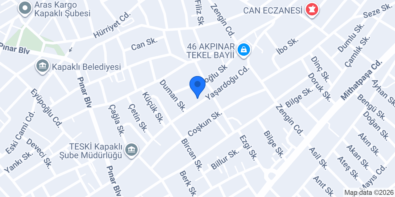 Gezer ambalaj konumu