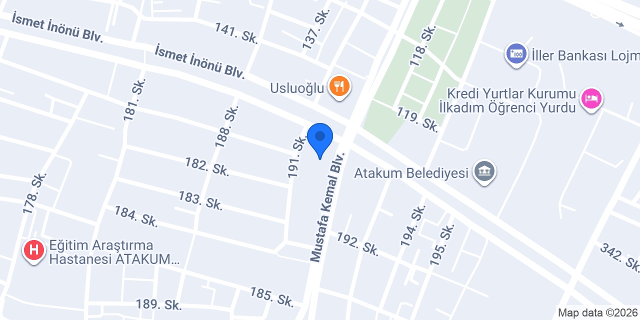 Samsun Terapi konumu
