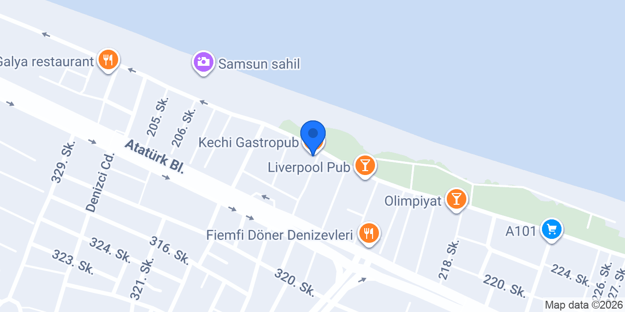 Kechi Gastropub konumu