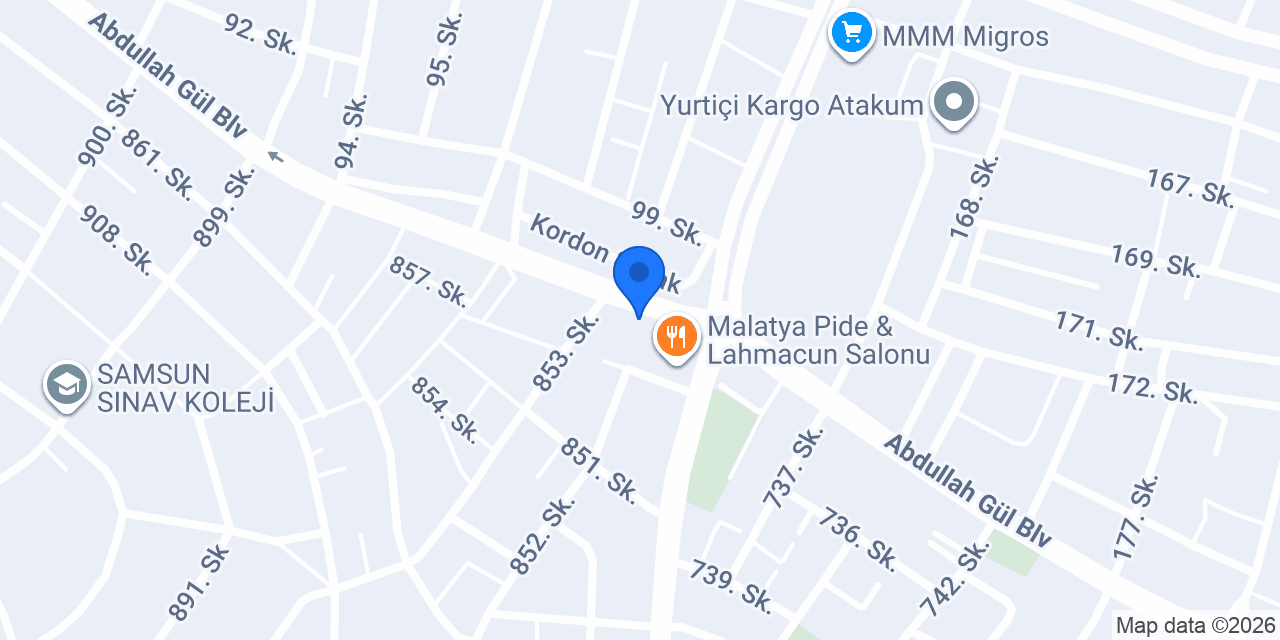 Özen İnşaat & Mimarlık konumu