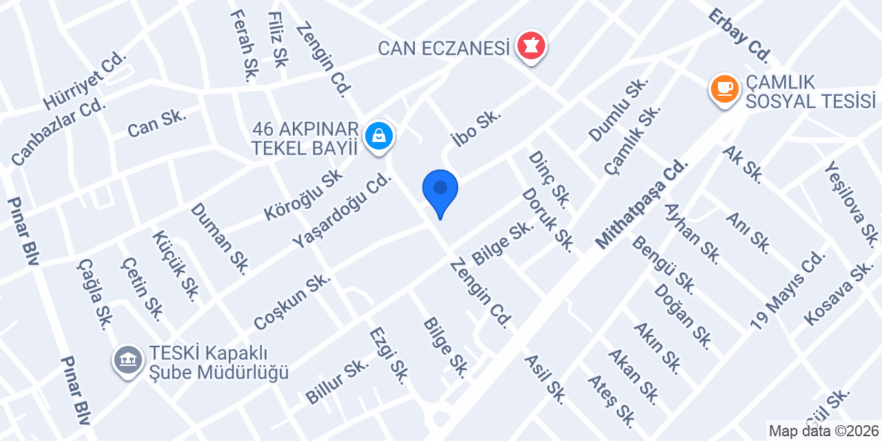 MERSİN KARDEŞLER TANTUNİ konumu