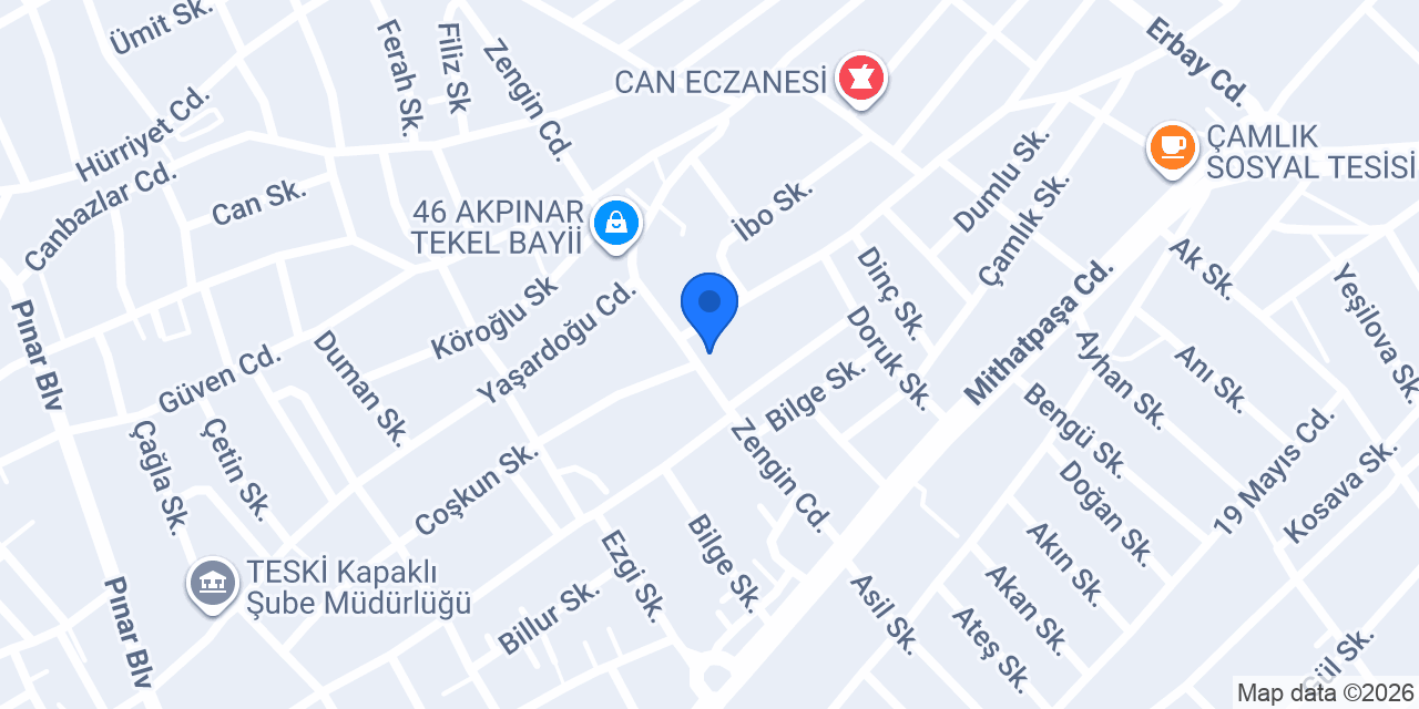 ÇAĞLAR YUFKA konumu