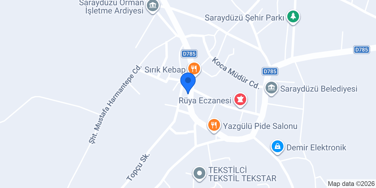 Boyabat Tur konumu