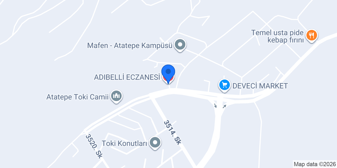 ADIBELLİ ECZANESİ konumu