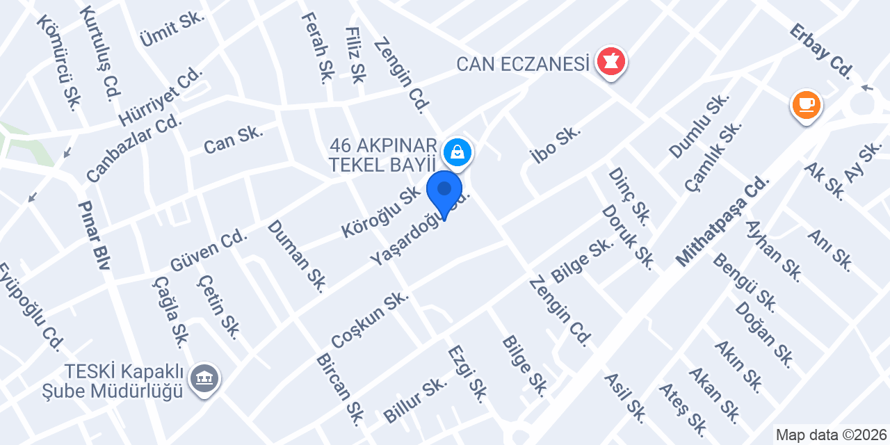 ÖZEL GEVREK LAHMACUN PİDE konumu