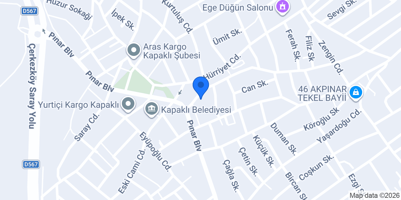 Asil Akvaryum konumu
