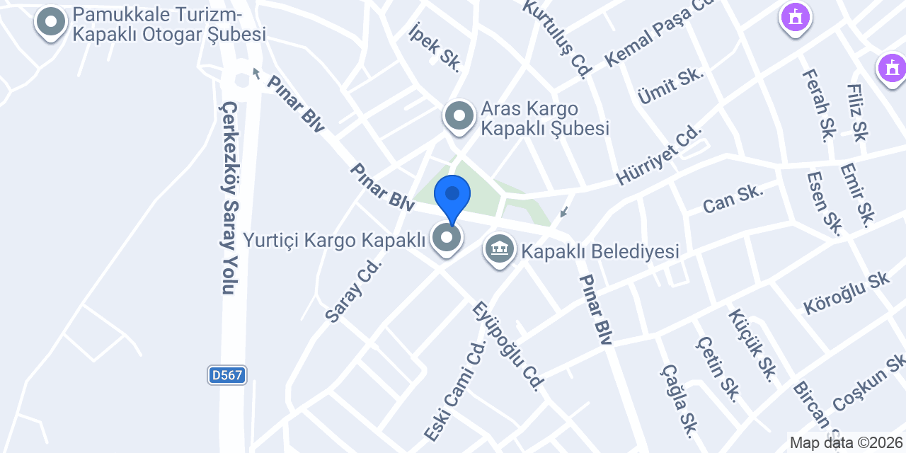 TEK PSİKOTEKNİK konumu