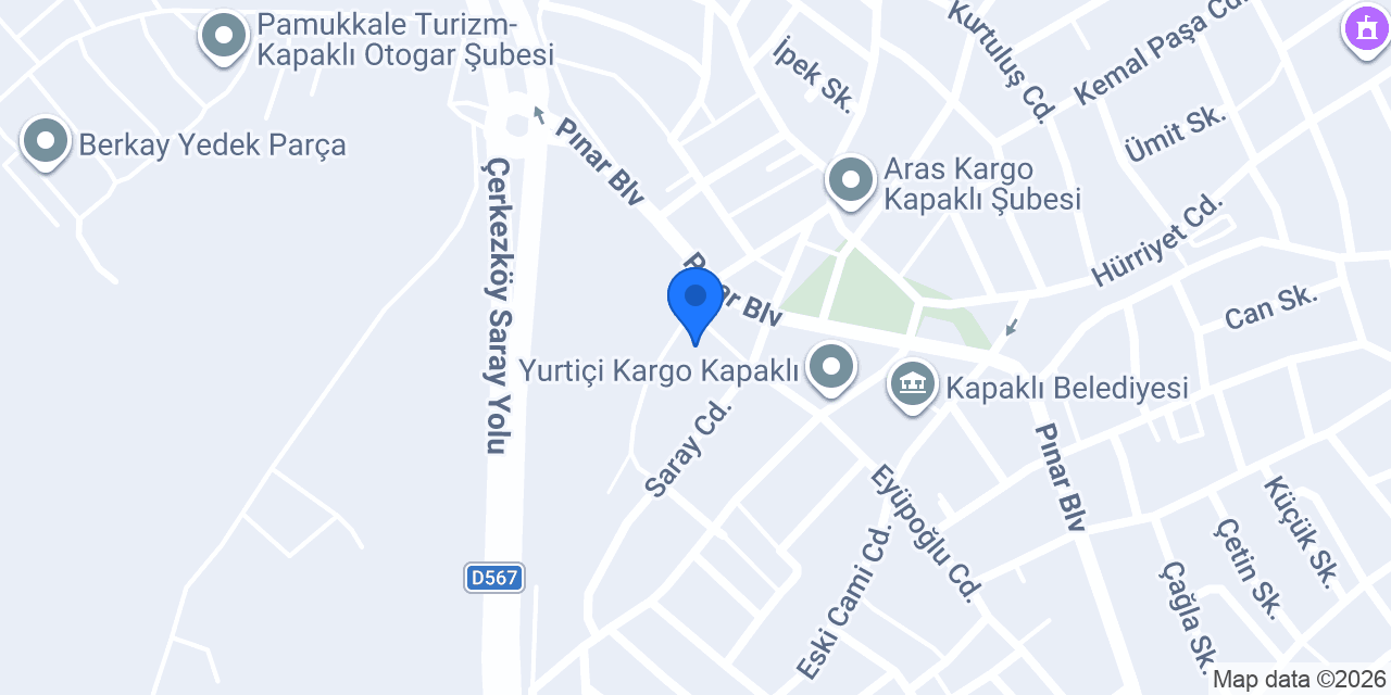 Dr Hakan Otomotiv konumu