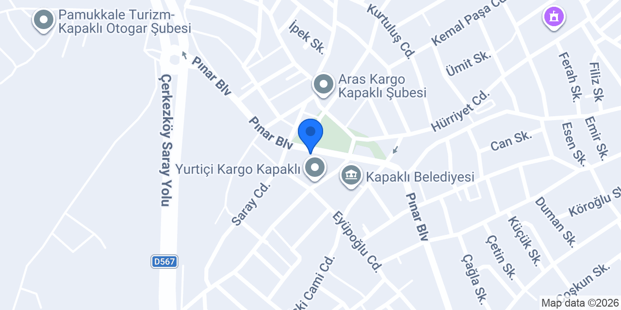 Özel Öz Kapaklı Sürücü Kursu konumu