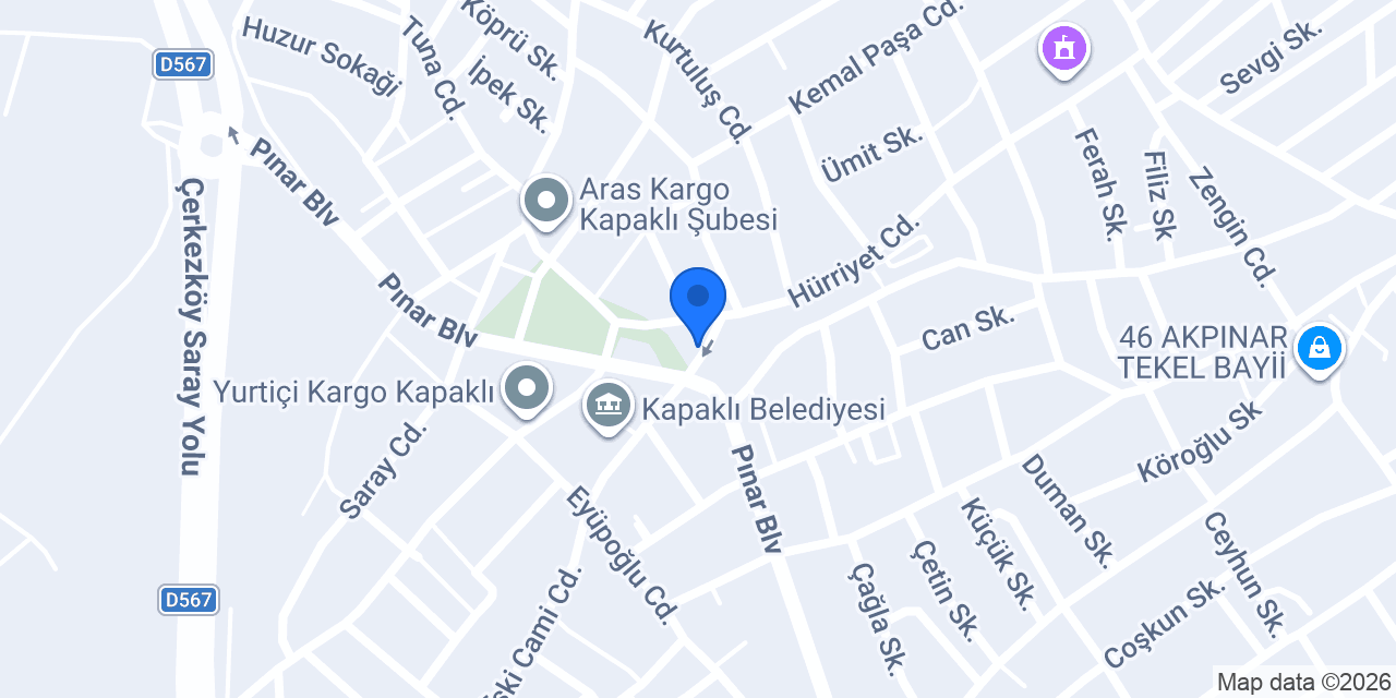 PARK TAKSİ konumu