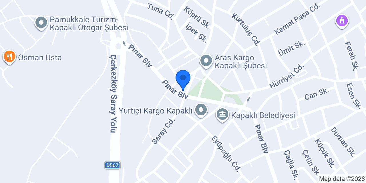 TEPE ECZANESİ konumu