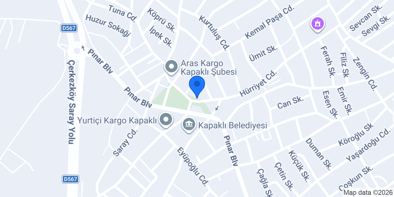 Es Beylikdüzü Kapaklı konumu