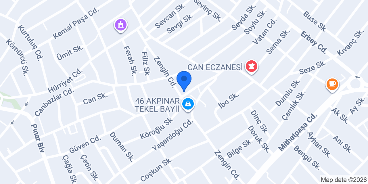 Samet Auto Kuaför konumu